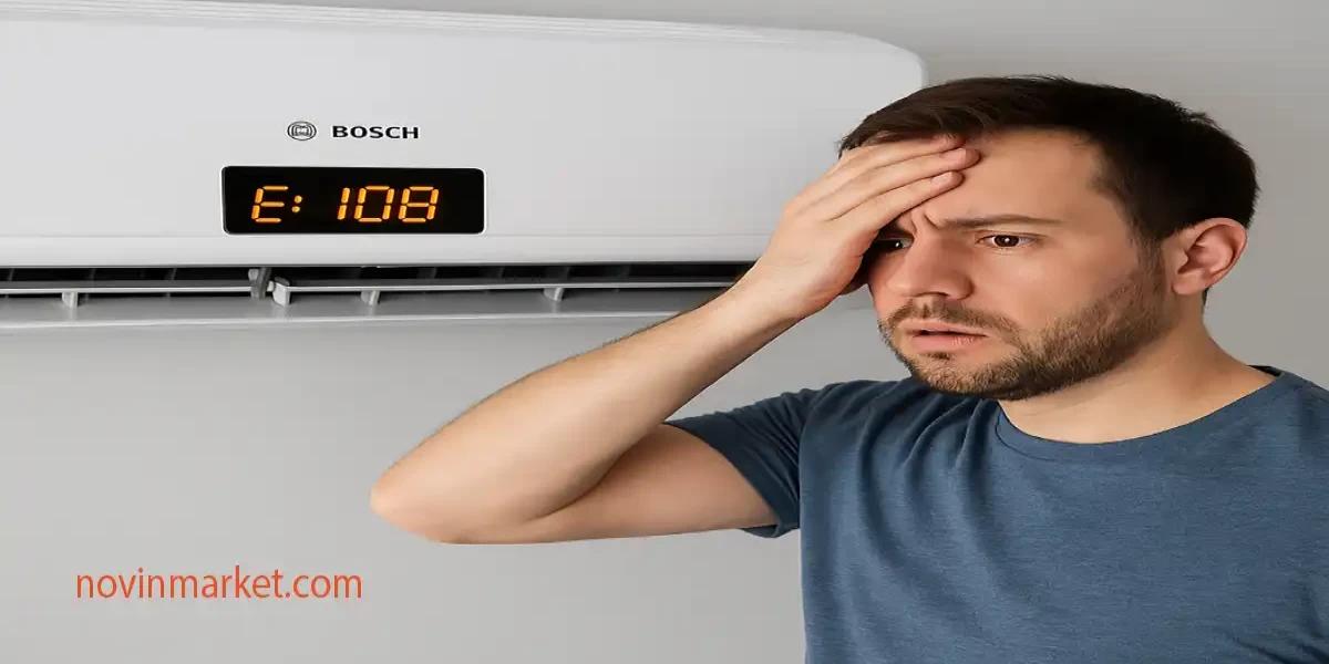 لیست ارور های کولر گازی بوش